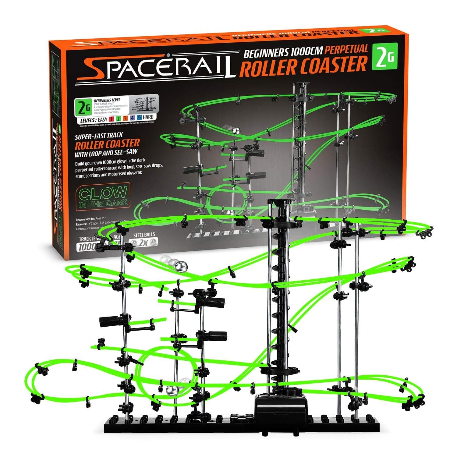 SpaceRail Level 2 Kugelbahn Murmelbahn
