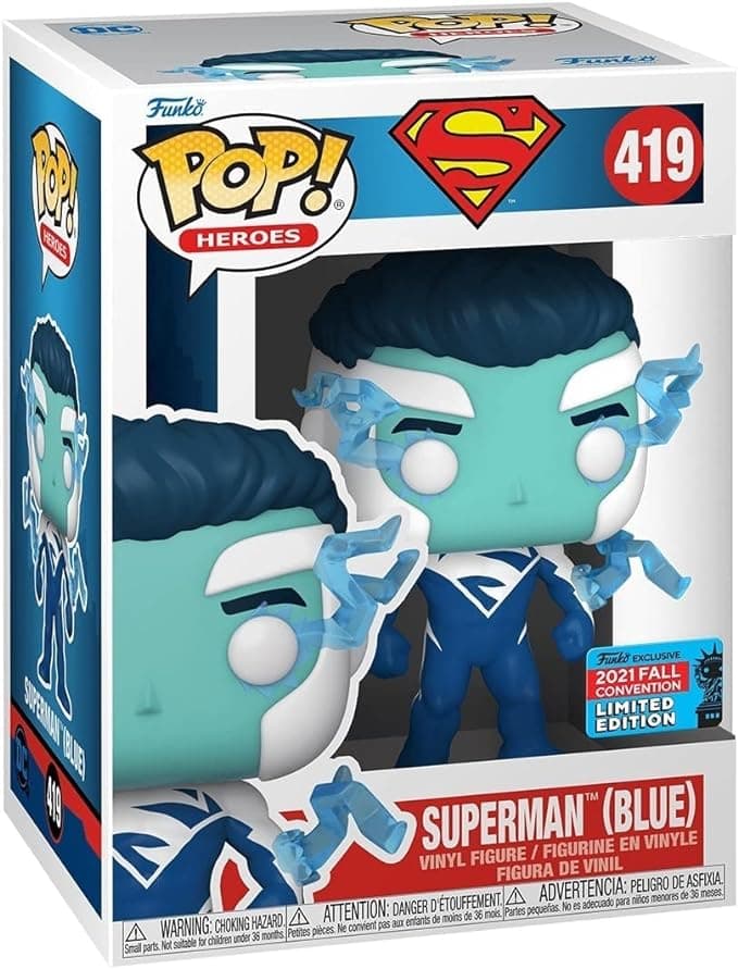 Funko Pop! 419 - Heroes: Superman (Blue)