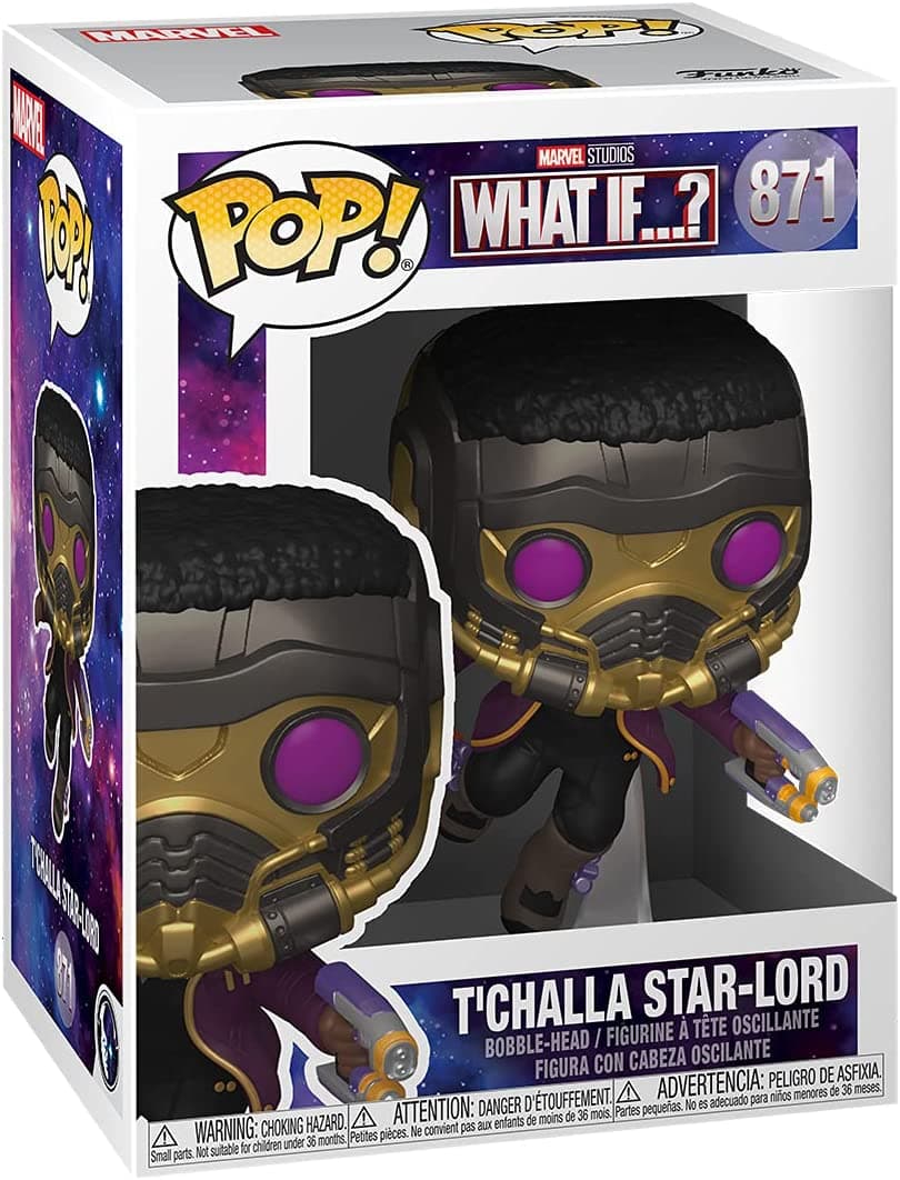Funko Pop! Marvel Studios 871 - T'Challa Star-Lord