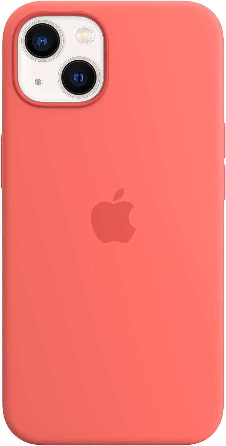 Apple Silikon Case mit MagSafe [für iPhone 13] pink pomelo
