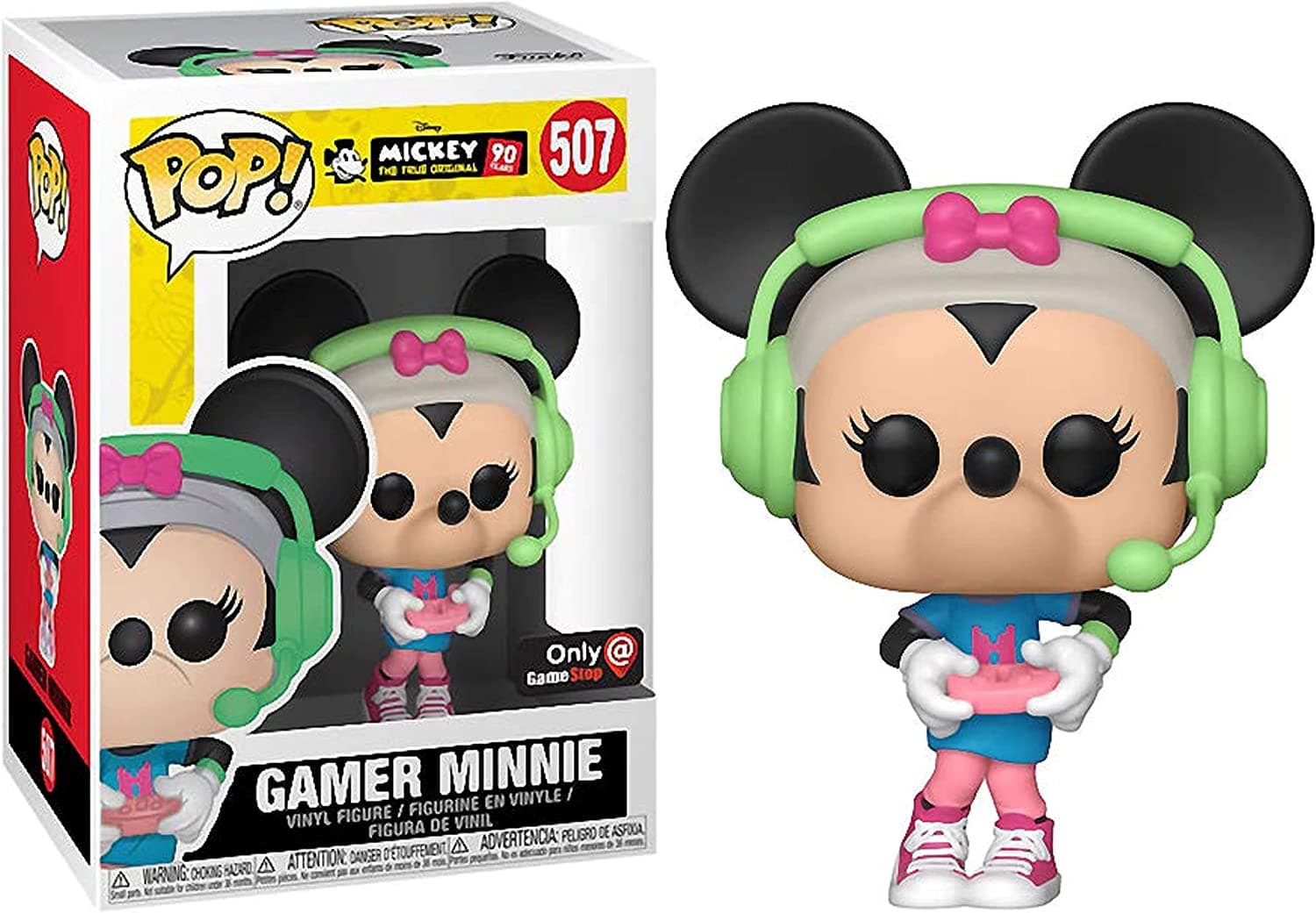 Funko Pop! 507 - 90 Years Mickey The True Original: Gamer Minnie