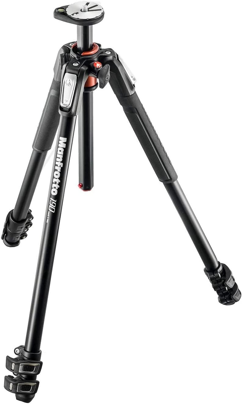 Manfrotto MT190XPRO3 Professional Aluminium Stativ mit 3 Segment schwarz