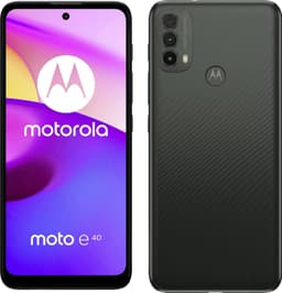 Motorola Moto E40 64GB [Dual-Sim] carbon gray