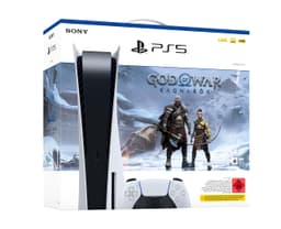 Sony PlayStation 5 Disc Edition 825GB [inkl. Wireless Controller & God of War Ragnarök Voucher] weiß