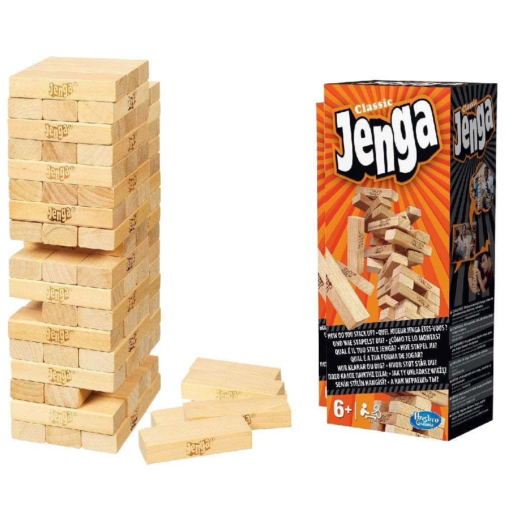 Hasbro A2120EU4 - Jenga Classic [Holzspielzeug]