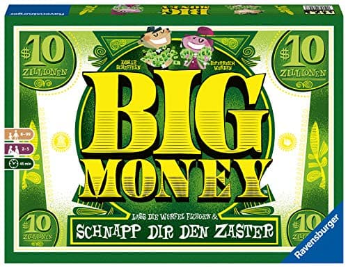 Ravensburger 26057 - Big Money: Schnapp dir den Zaster [Würfelspiel]