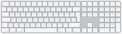 Apple Magic Keyboard mit Touch ID und Ziffernblock [für Mac mit Apple Chip] weiß / silber