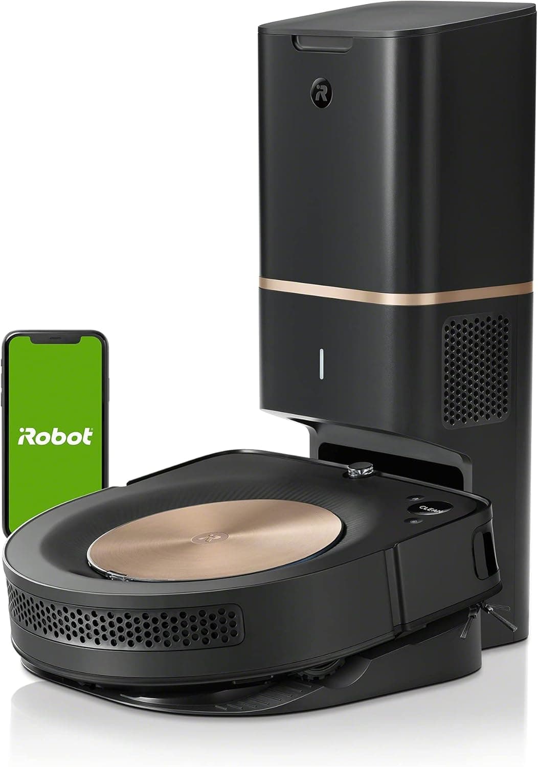 iRobot Roomba s9+ [055 Liter 150 Watt] schwarz/gold inkl. Absaugstation