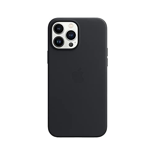 Apple Leder Case mit MagSafe [für iPhone 13 Pro Max] mitternacht