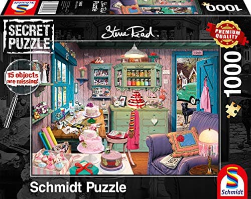 Schmidt Spiele 59653 - Secret: Großmutters Stube (1.000 Teile)