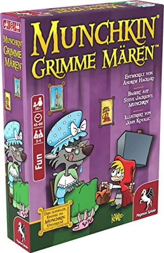 Pegasus Spiele 18402G - Munchkin: Grimme Mären