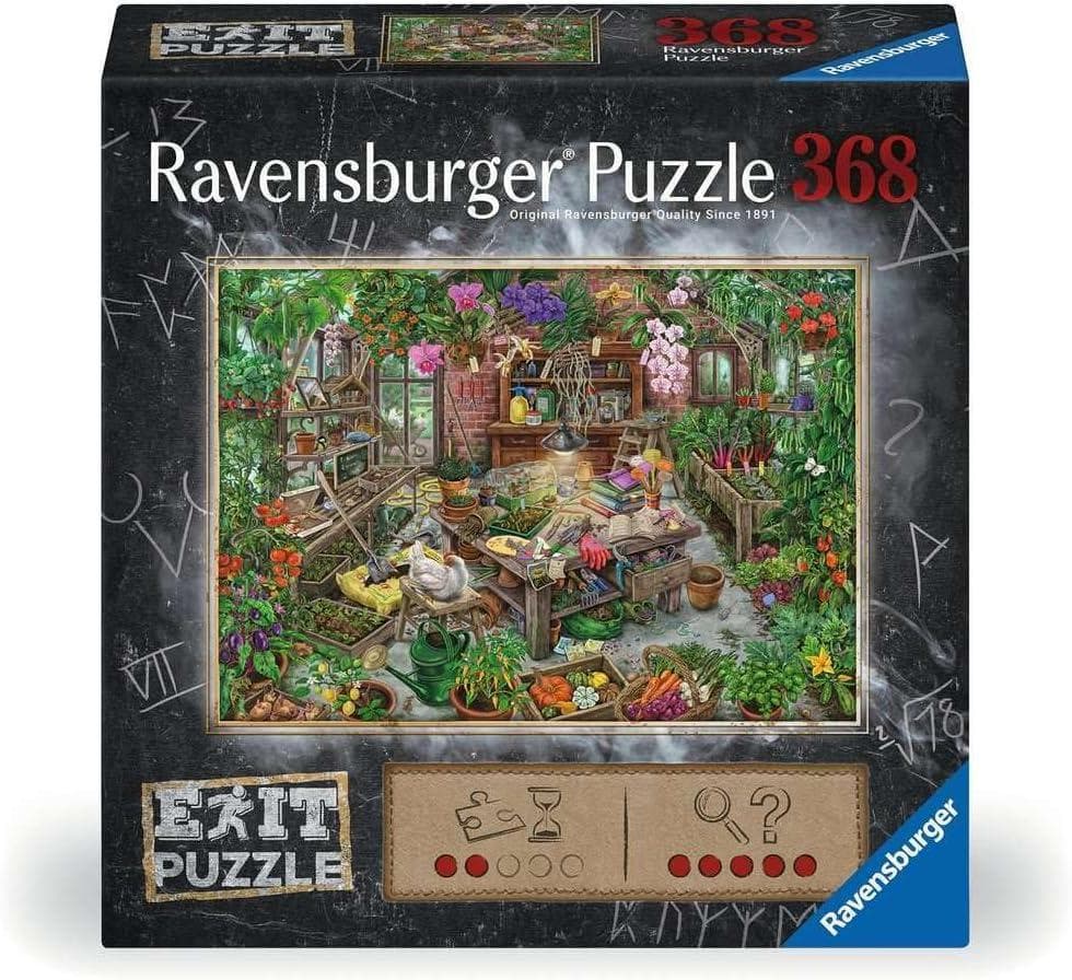 Ravensburger EXIT Puzzle 16483 - Im Gewächshaus [368 Teile]