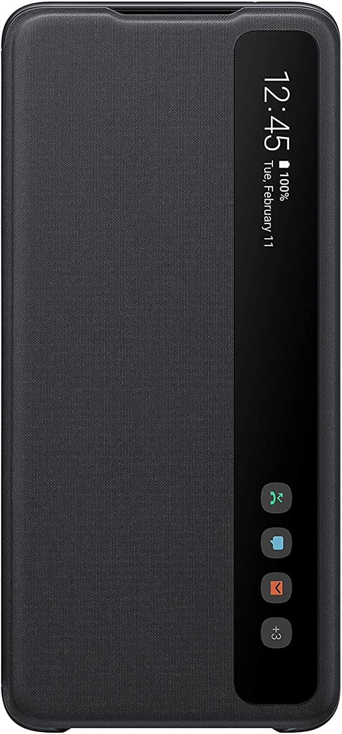 Samsung Clear View Cover [für Galaxy S20 Ultra] schwarz
