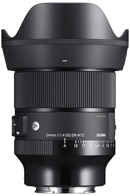 Sigma Art 24mm 1:1.4 DG DN [72mm Filteergewinder für Sony E] schwarz