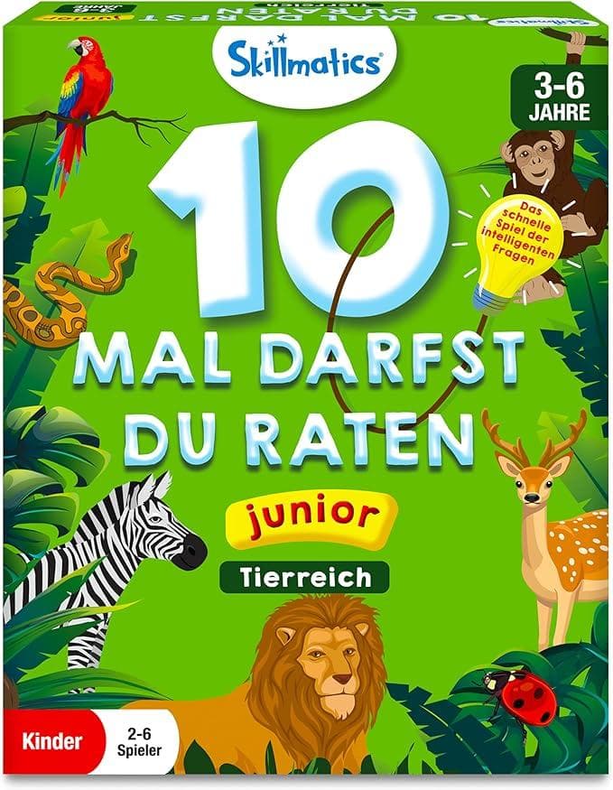 Skillmatics - 10 Mal darfst du raten: Junior Tierreich