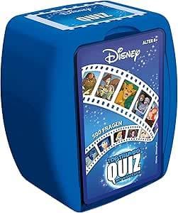 Winning Moves 62769 - TOP TRUMPS QUIZ: Disney