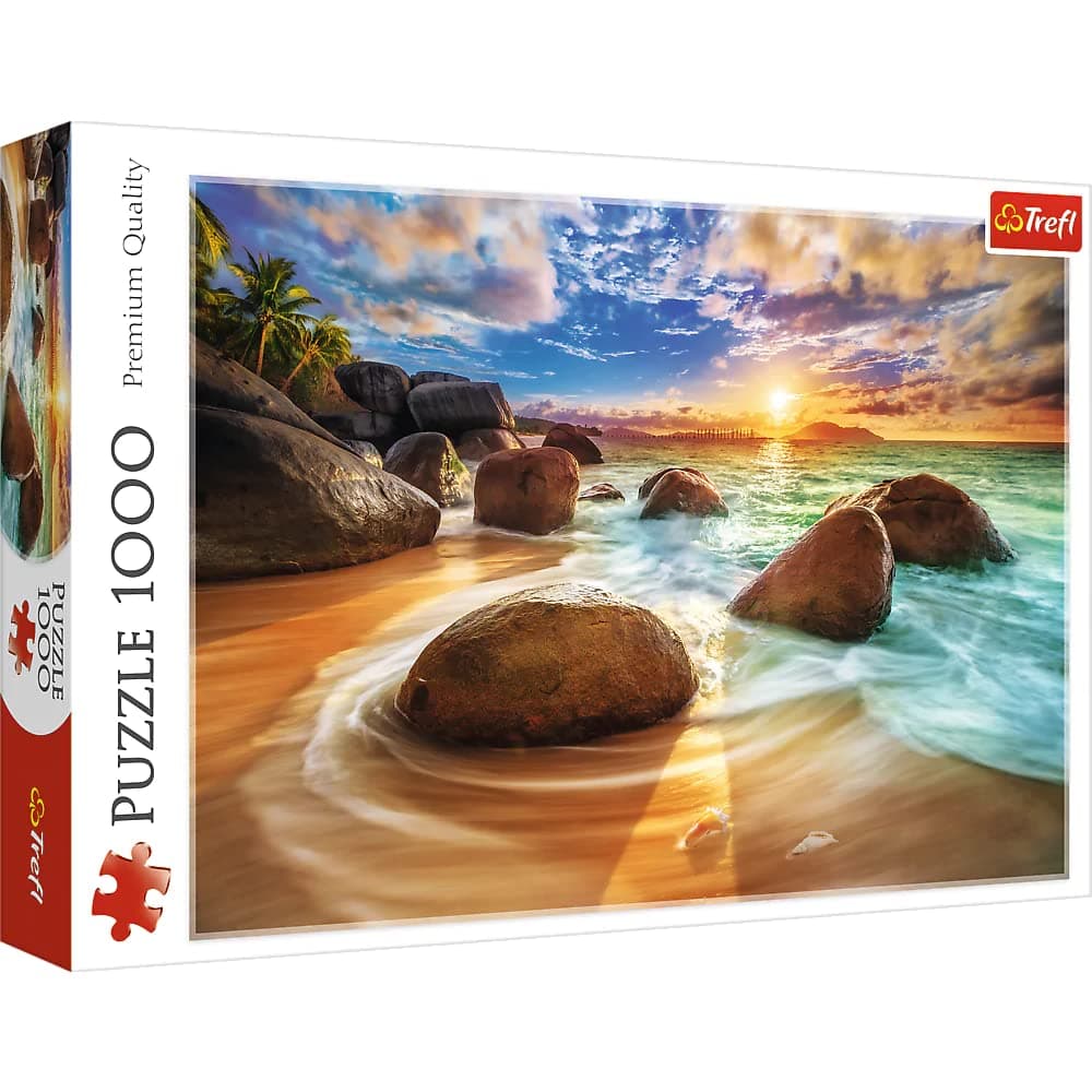 Trefl Puzzle 10461 - Samudra Beach Indien [1.000 Teile]
