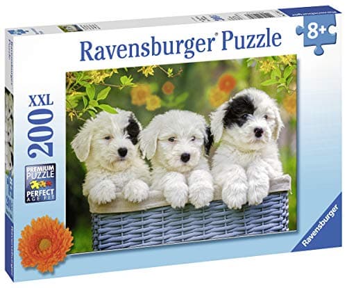 Ravensburger Kinderpuzzle 12765 - Kuschelige Welpen [200 XXL-Teile]