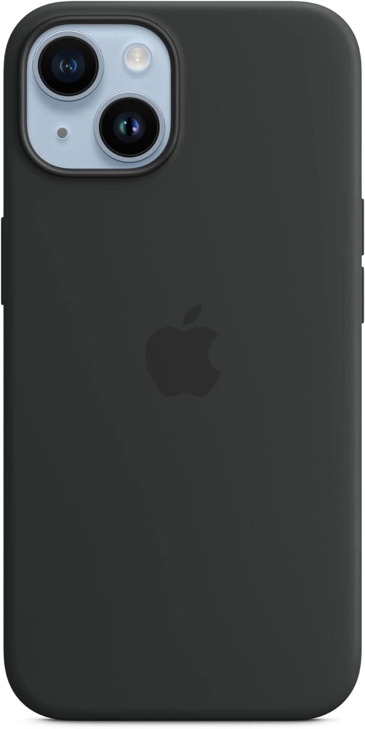Apple Silikon Case mit MagSafe [für iPhone 14] mitternacht