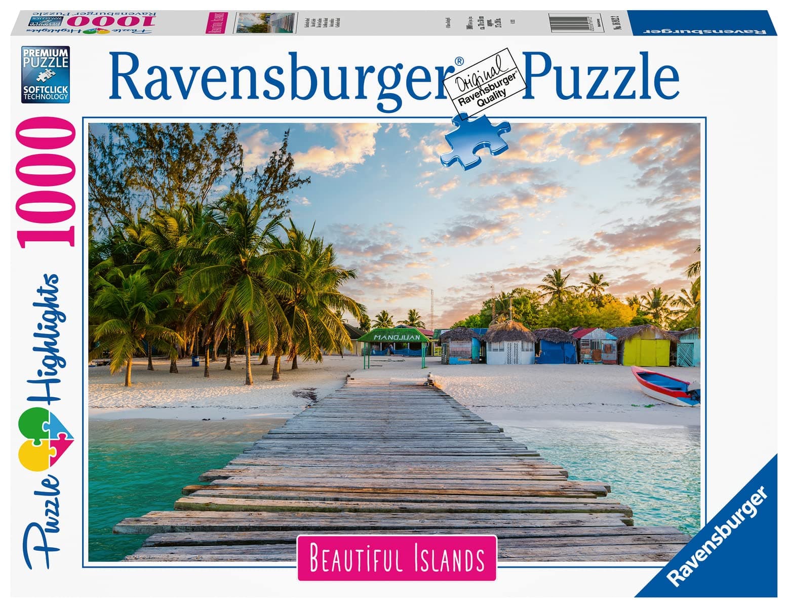 Ravensburger Puzzle 16912 - Beautiful Islands: Karibische Insel [1.000 Teile]