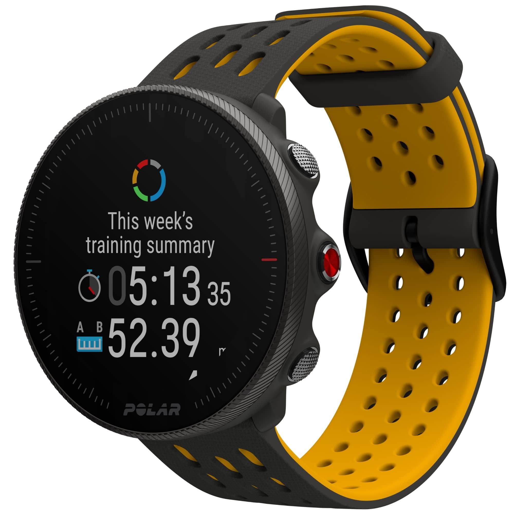 Polar Vantage M2 grau/gelb