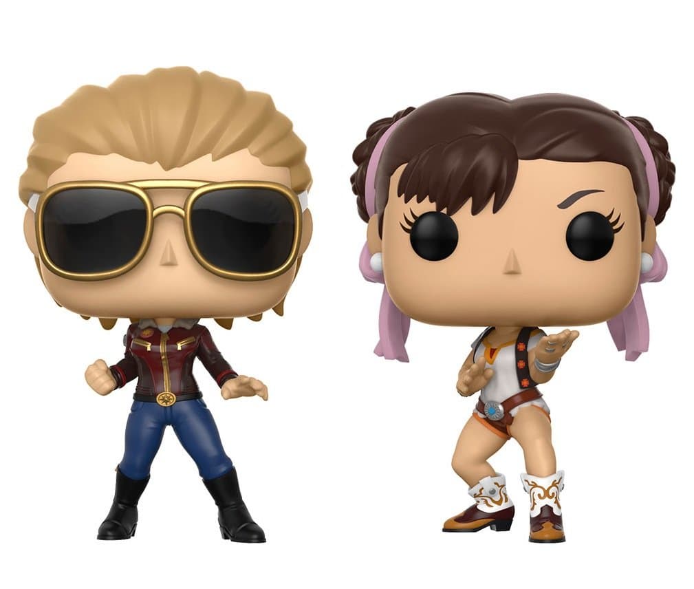 Marvel Pop Capcom Captain vs. Chun-Li Vinyl Figure 2 Pack