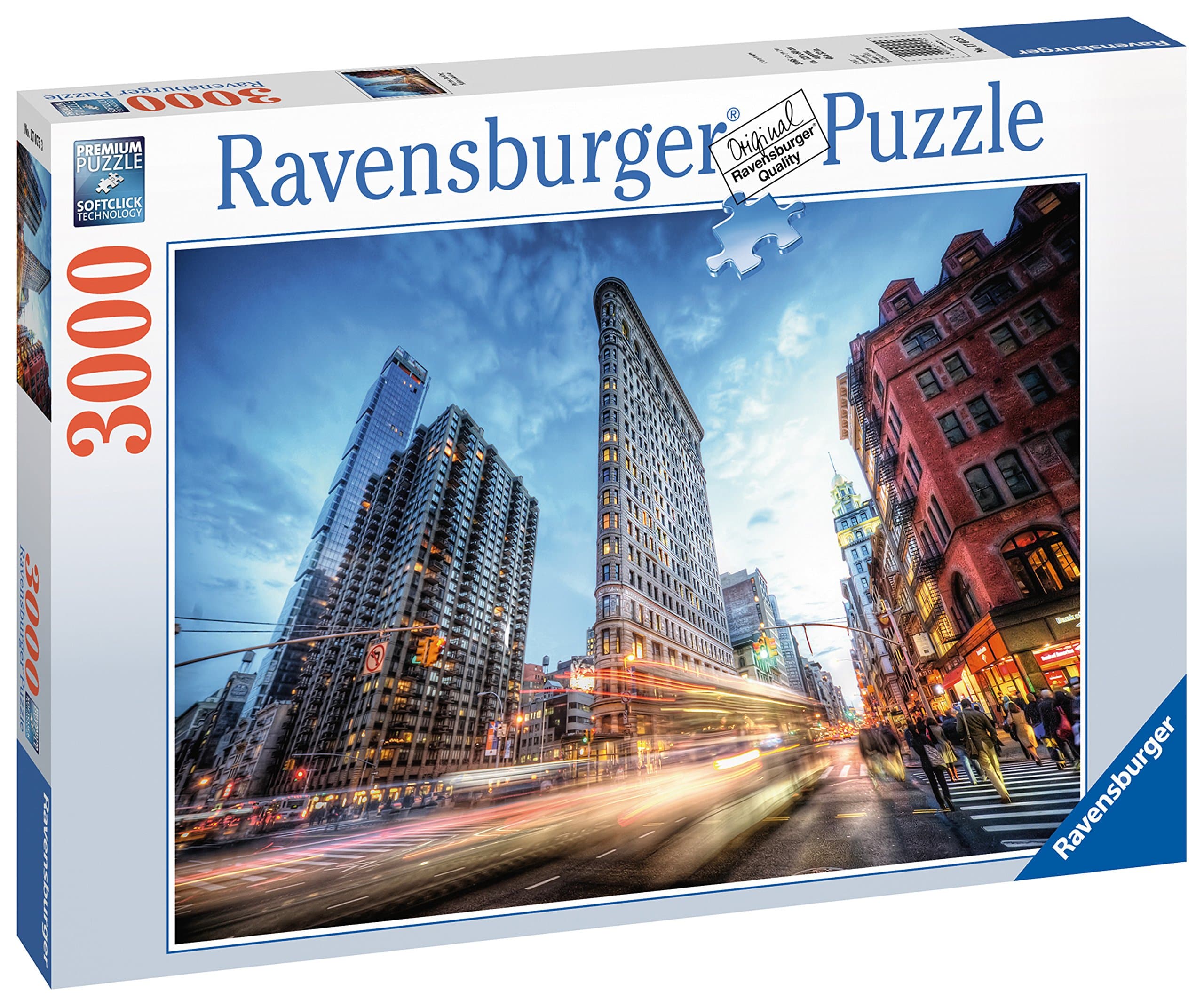 Ravensburger Puzzle 17075 - Flat Iron Building [3.000 Teile]
