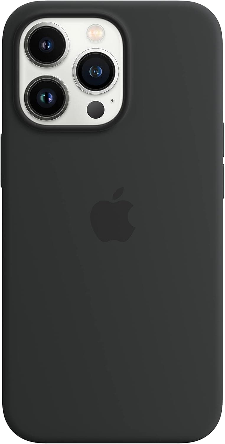 Apple Silikon Case mit MagSafe [für iPhone 13 Pro] mitternacht