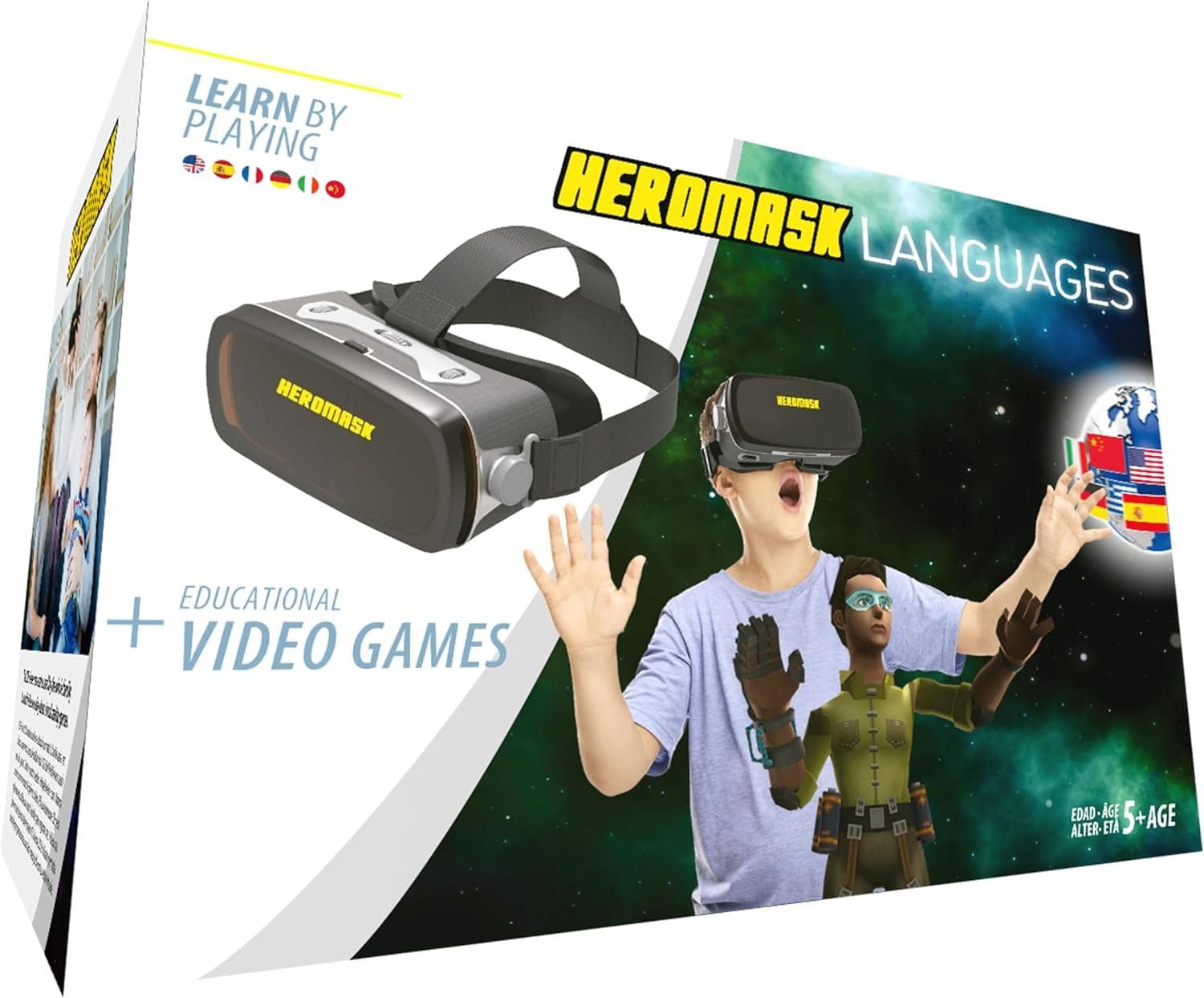 Heromask Languages [VR-Brille zum Sprachen lernen]