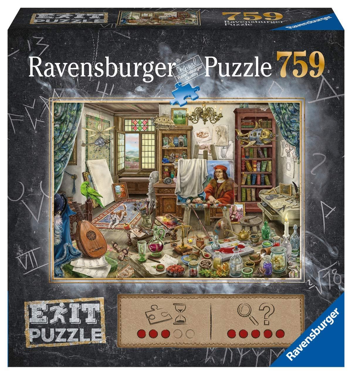 Ravensburger EXIT Puzzle 16782 - Das Künstleratelier [759 Teile]