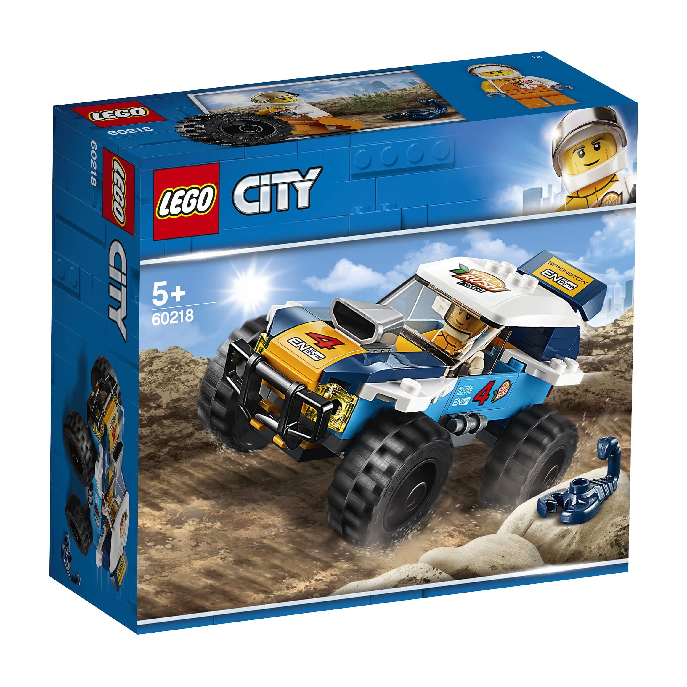 LEGO 60218 City Great Vehicles Wüsten-Rennwagen