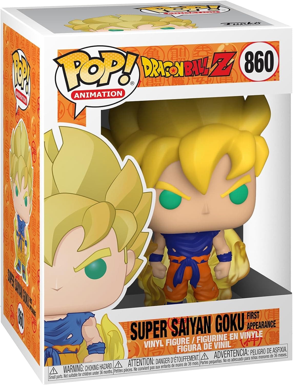 Funko POP! 860 - Dragon Ball Z: Super Saiyan Goku (First Appearance)