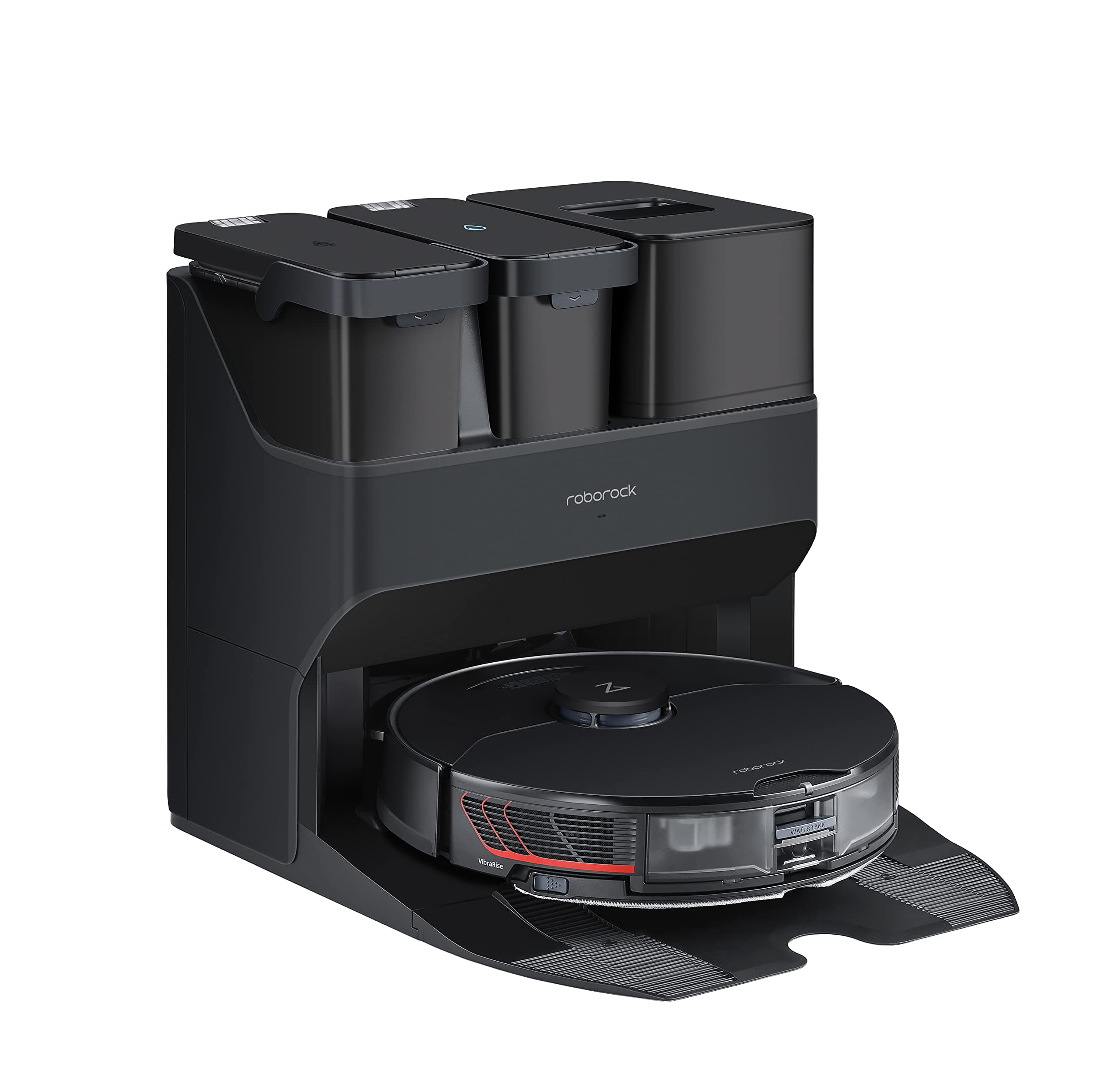 Roborock S7 MaxV Ultra Saug-/Wischroboter [180 Minuten 04 Liter 02 Liter Wassertank 74 Watt] schwarz