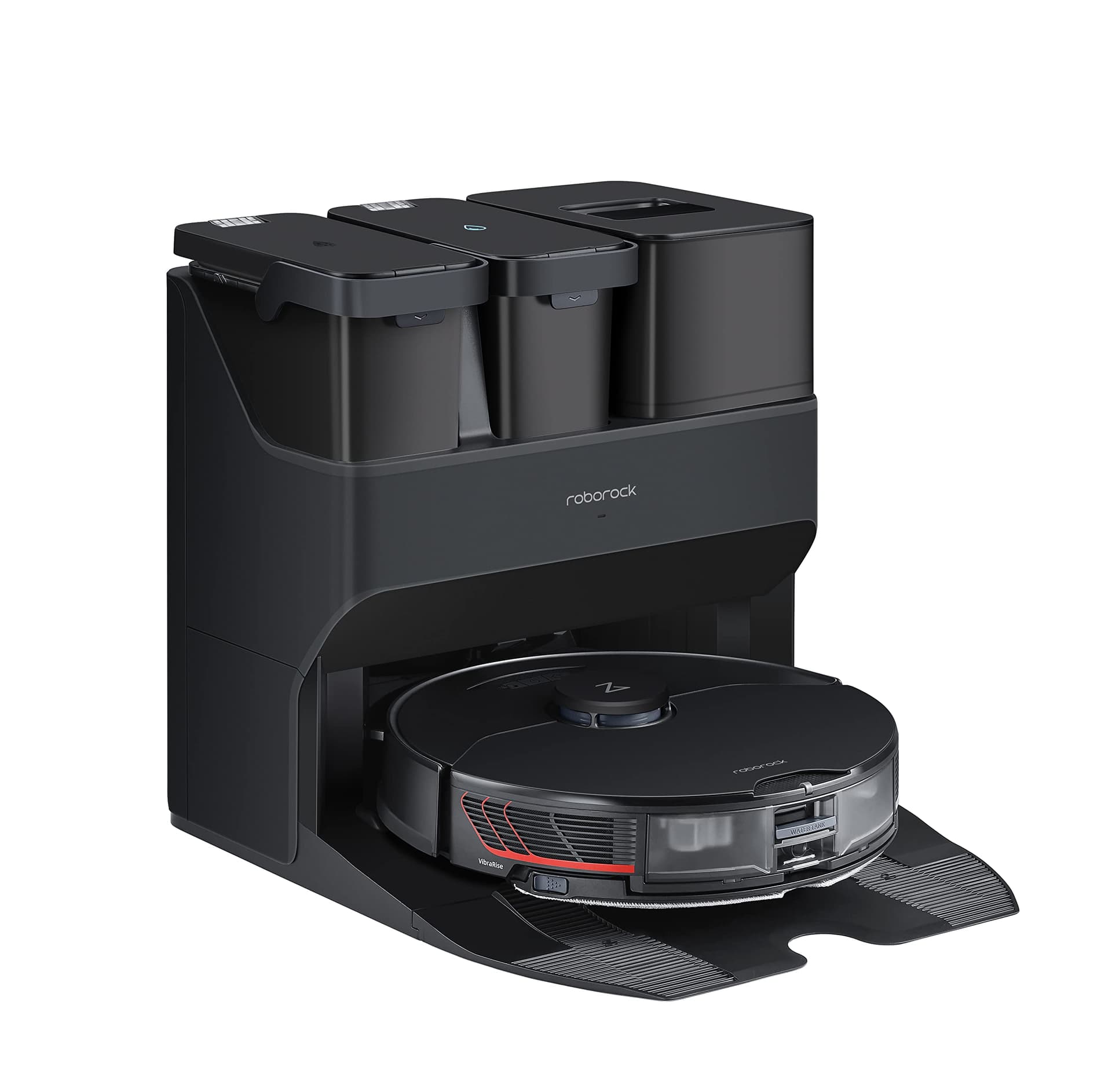 Roborock S7 MaxV Ultra Saug-/Wischroboter [180 Minuten 04 Liter 02 Liter Wassertank 74 Watt] schwarz