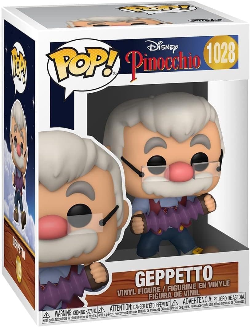 Funko POP! Disney 1028 - Disney Pinocchio: Geppetto with Accordion