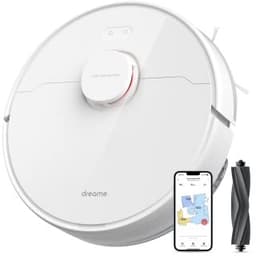 Dreame D10s Saug-/Wischroboter [280min 057 Liter Staubbehälter 023 Liter Wassertank 5000Pa] weiß