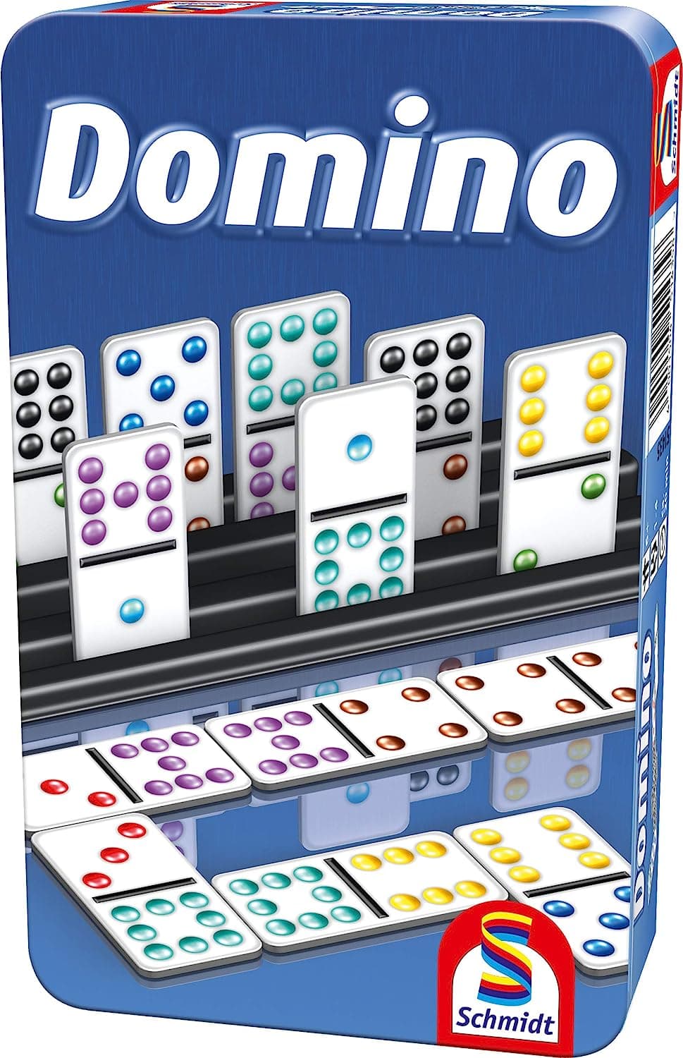 Schmidt Spiele 51435 - Domino [Metalldose]