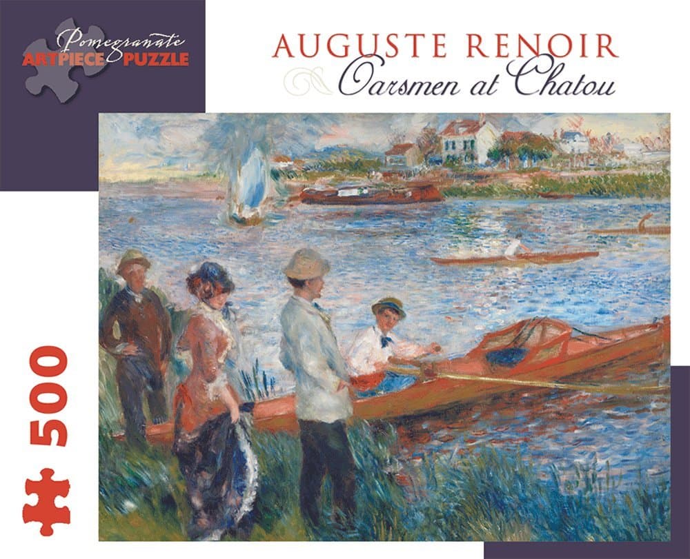 Pomegranate Puzzle - Auguste Renoir: Oarsmen at Chatou [500 Teile]