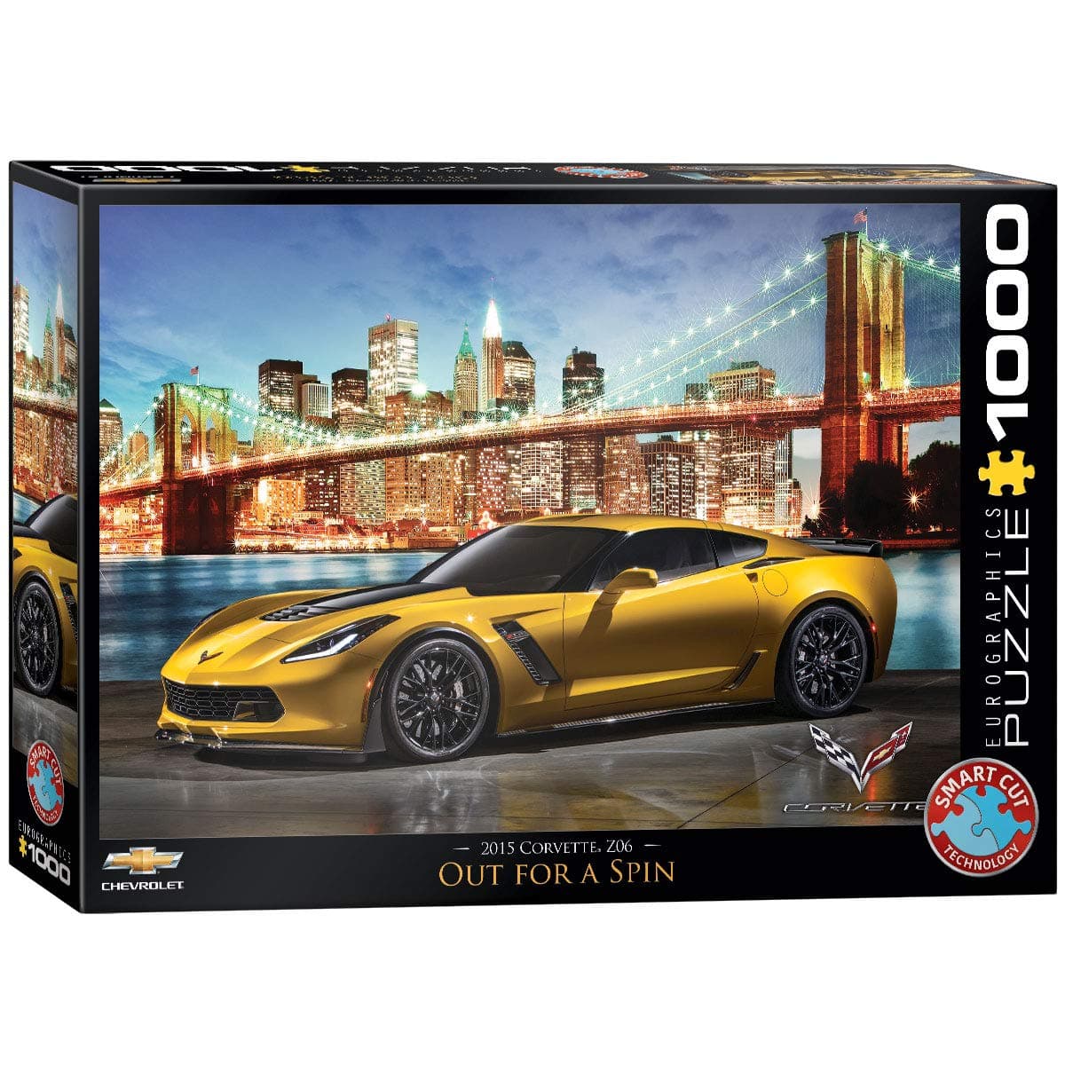 Eurographics Chevrolet Puzzle 60000735 - Corvette Z06: Out for a Spin [1.000 Teile]