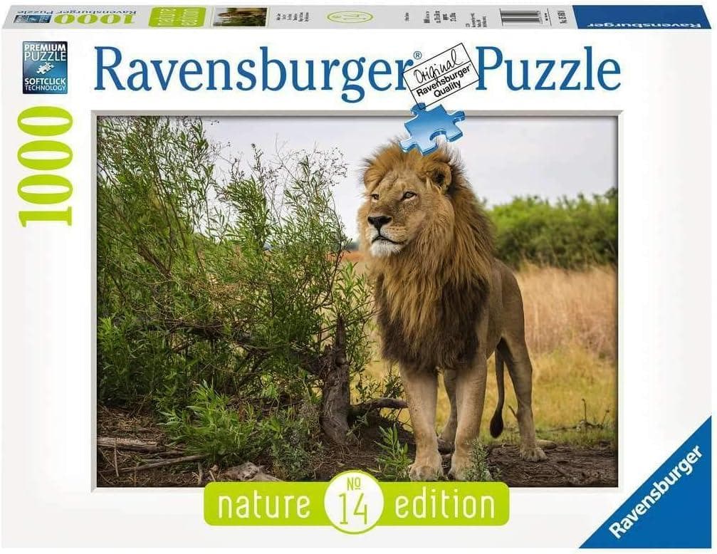 Ravensburger Puzzle 15160 - Stolzer Löwe [1.000 Teile]