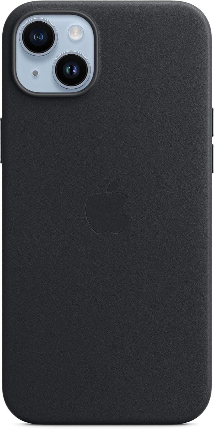 Apple Leder Case mit MagSafe [für iPhone 14 Plus] mitternacht