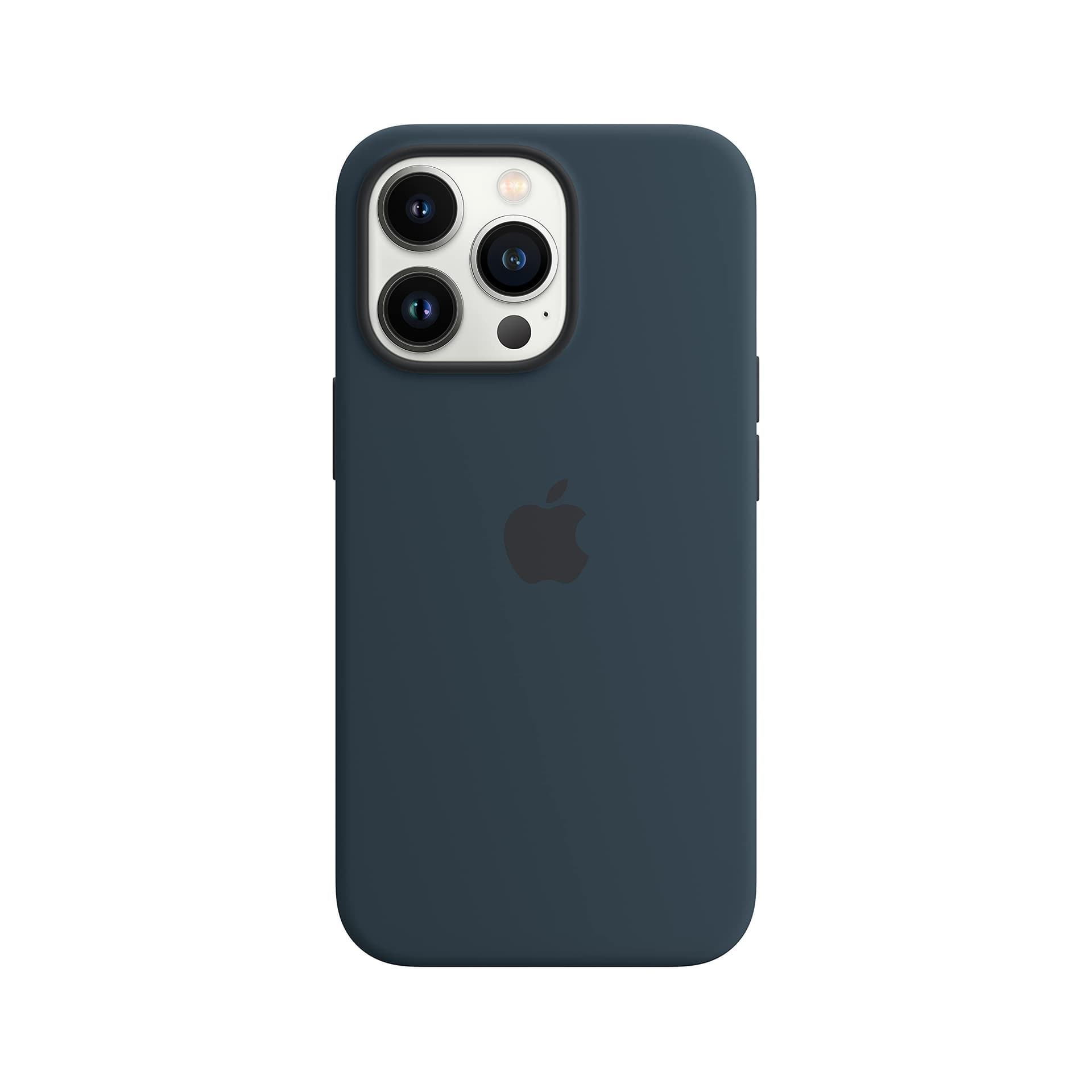 Apple Silikon Case mit MagSafe [für iPhone 13 Pro] abyssblau