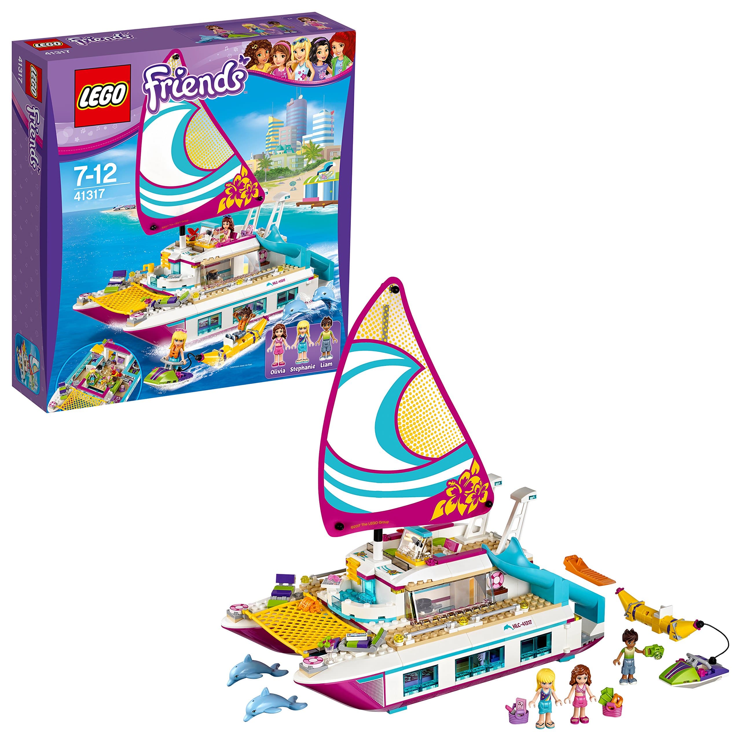 LEGO Friends 41317 - Sonnenschein-Katamaran