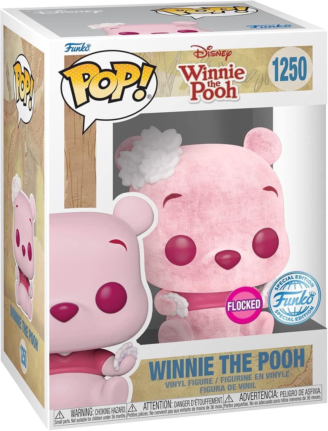 Funko POP! 1250 - Winnie The Pooh: Cherry Pooh (Flocked)
