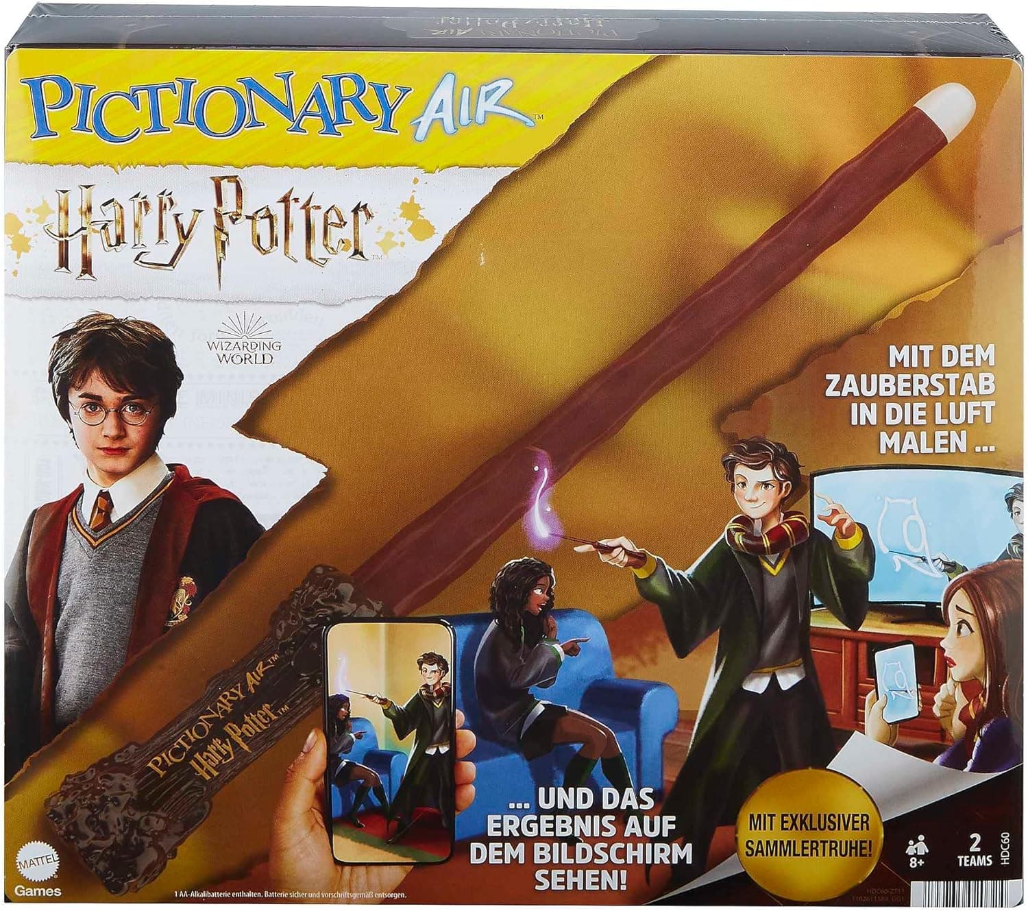 Mattel Games - Pictionary Air: Harry Potter