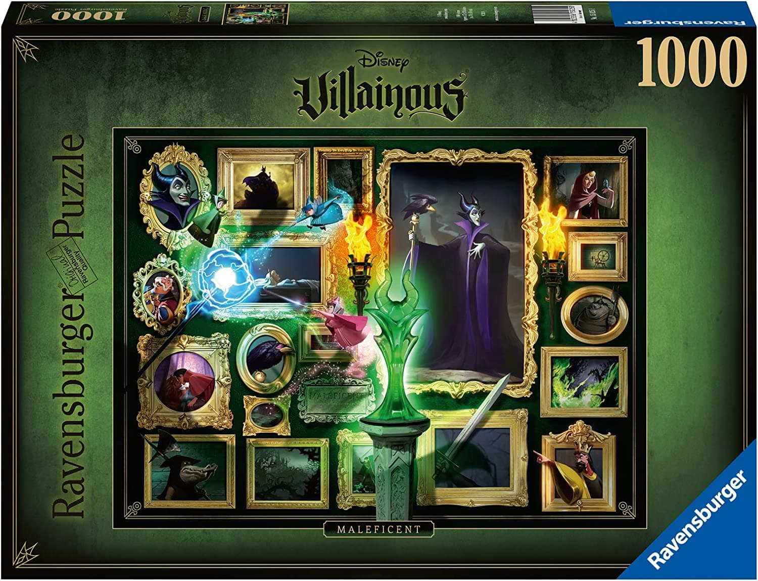 Ravensburger Puzzle 15025 - Disney Villainous: Maleficent [1.000 Teile]