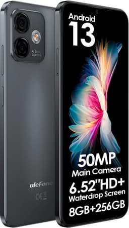 Ulefone Note 16 Pro 256GB [Dual-Sim] meteorite black