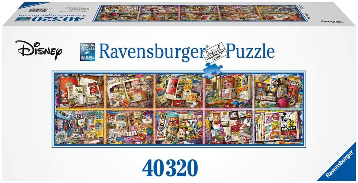 Ravensburger Puzzle 17828 - Disney: Mickey's 90. Geburtstag [40.000 Teile]