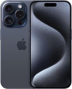 Apple iPhone 15 Pro 256GB titan blau