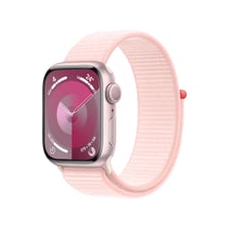 Apple Watch Series 9 [GPS inkl. Sport Loop hellrosa] 41mm Aluminiumgehäuse rosé